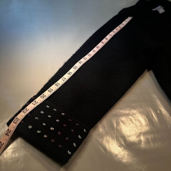 Carroll Reed Wool Jacket Women Felted Textured Pocket Cardigan Long Sleeve - Picture 12 of 16